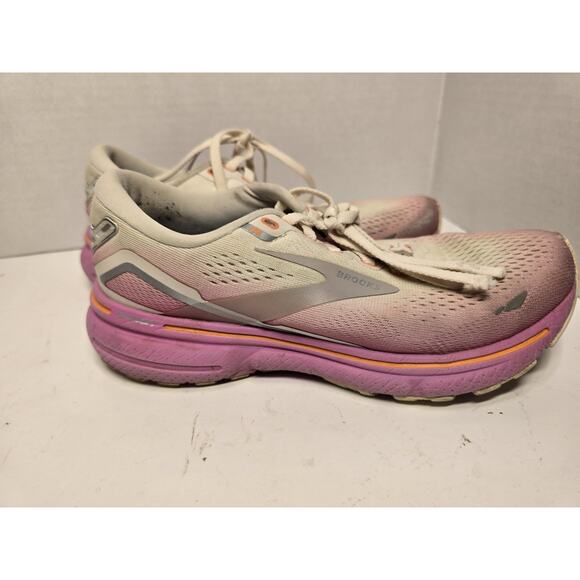 Brooks Women Ghost 15 1203801B139 Pink Running Shoes Sneakers Size 7 B - Picture 2 of 7